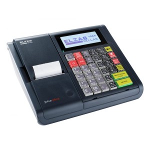 Elzab Jota Plus Ταμειακή Μηχανή με Μπαταρία σε Μαύρο Χρώμα
