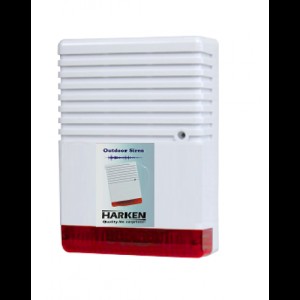 Εξωτερική Σειρήνα συναγερμού Harken 120db με φλάς